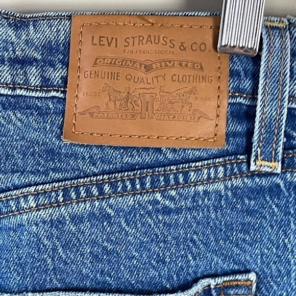 Levi's Premium Ribcage Straight Ankle Jean sold at Aritzia in Jive Tribe size 27 - Picture 11 of 16